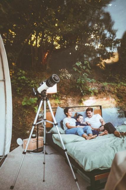 Living Timeless- Bubble Tent Elzach Inklusive Hot Tube Badefass- Schlafen Unterm Sternenhimmel 外观 照片