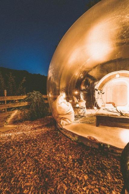 Living Timeless- Bubble Tent Elzach Inklusive Hot Tube Badefass- Schlafen Unterm Sternenhimmel 外观 照片