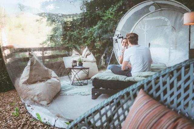 Living Timeless- Bubble Tent Elzach Inklusive Hot Tube Badefass- Schlafen Unterm Sternenhimmel 外观 照片