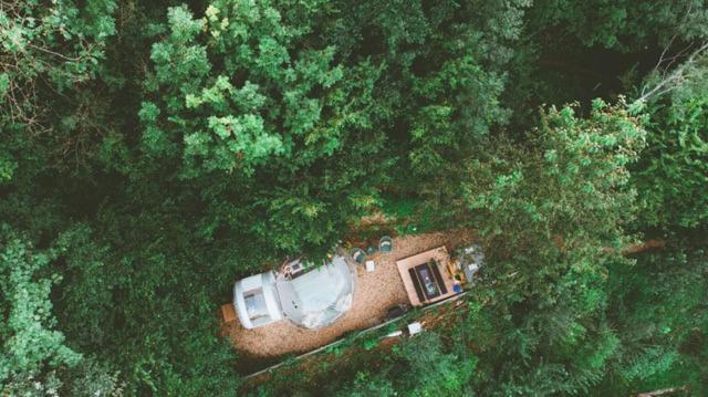 Living Timeless- Bubble Tent Elzach Inklusive Hot Tube Badefass- Schlafen Unterm Sternenhimmel 外观 照片