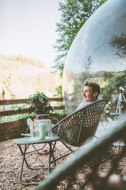 Living Timeless- Bubble Tent Elzach Inklusive Hot Tube Badefass- Schlafen Unterm Sternenhimmel 外观 照片