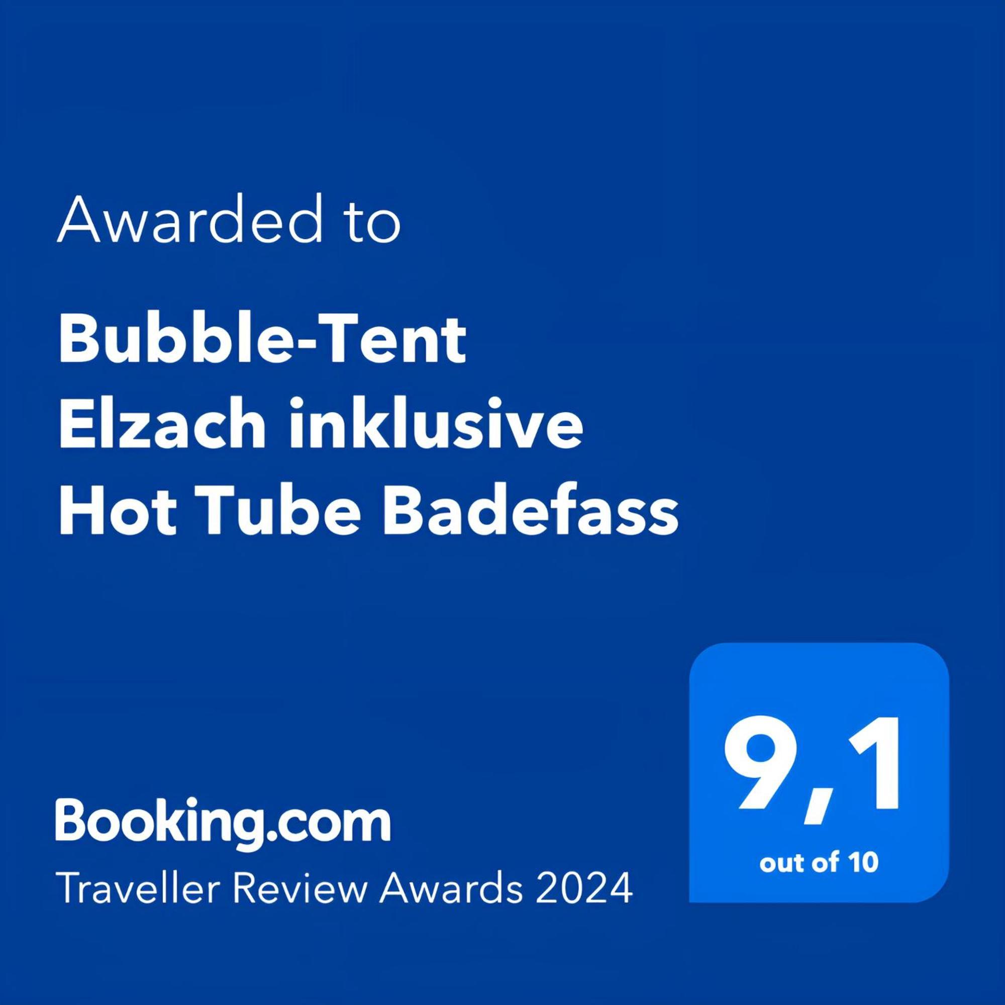 Living Timeless- Bubble Tent Elzach Inklusive Hot Tube Badefass- Schlafen Unterm Sternenhimmel 外观 照片